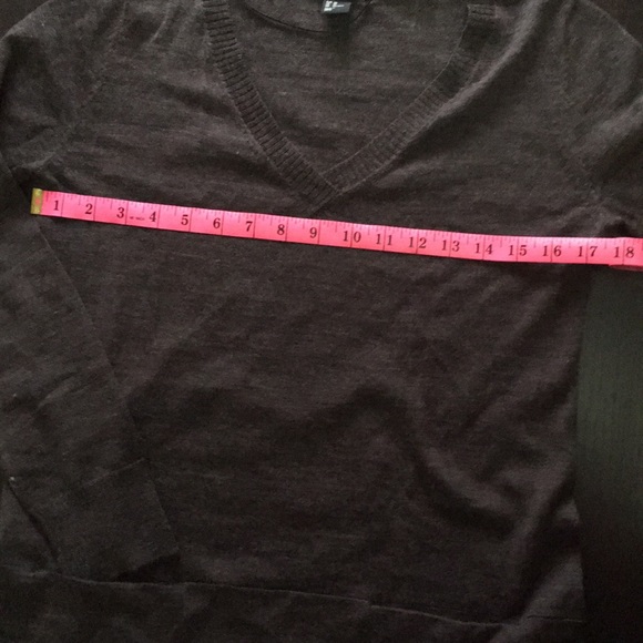 H&M Brown Knit Tunic Dress Long Sleeve w/ Pockets - Picture 5 of 8